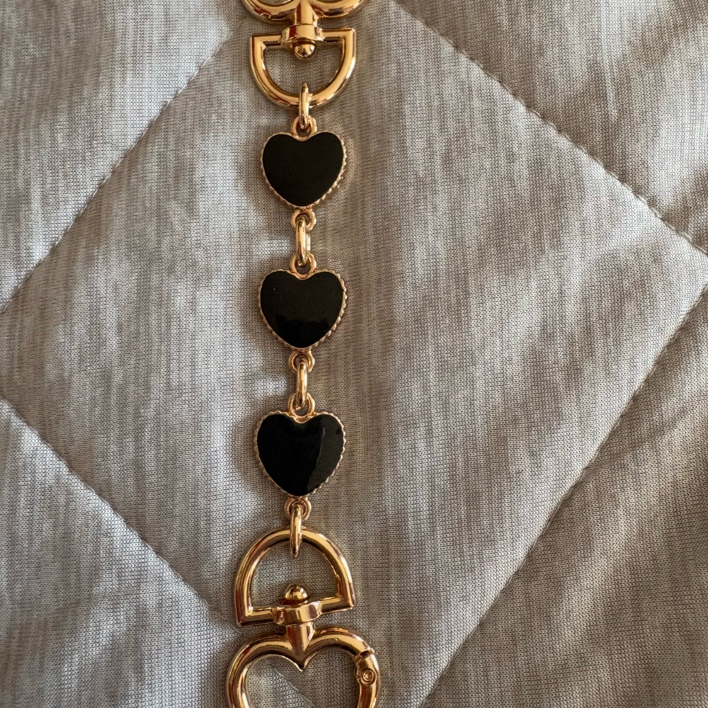 Unbranded heart bag charm